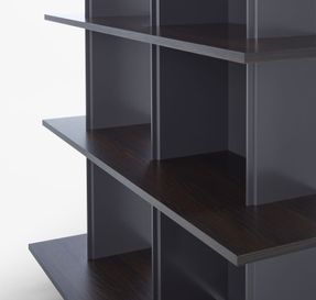 Ligne Roset Alliteration Single Shelving Unit White Lacquer