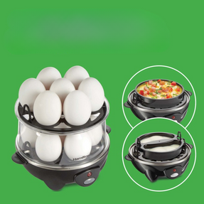 Hamilton Beach 3-in-1 Egg Cooker with 14 Egg Capacity