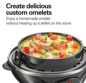 Hamilton Beach 3-in-1 Egg Cooker with 14 Egg Capacity