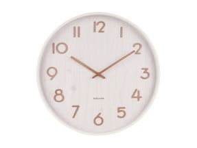 Present Time Wall Clock Pure Medium