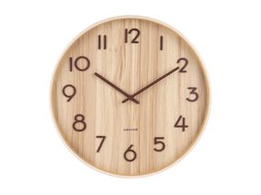 Present Time Wall Clock Pure Medium