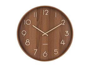Present Time Wall Clock Pure Medium