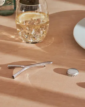Alessi Virgula Divina Bottle opener
