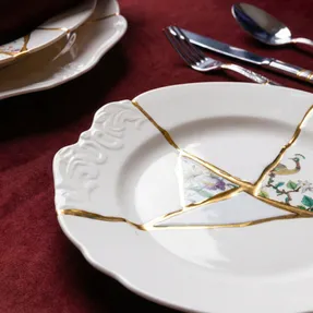 Seletti Kintsugi Dinner plate 02