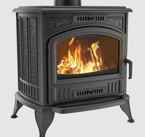 Kratki Wood Burning Cast Iron Stove Kratki K6 Ø 150 8 Kw