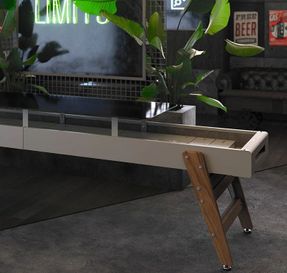 Rsbarcelona Track Dining Shuffleboard Table 9 ft