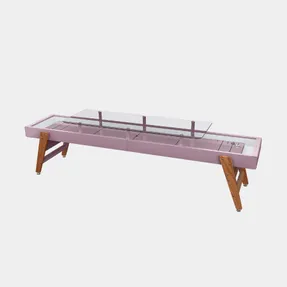 Rsbarcelona Track Dining Shuffleboard Table 9 ft