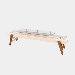 Rsbarcelona Track Dining Shuffleboard Table 9 ft