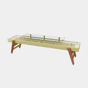 Rsbarcelona Track Dining Shuffleboard Table 9 ft