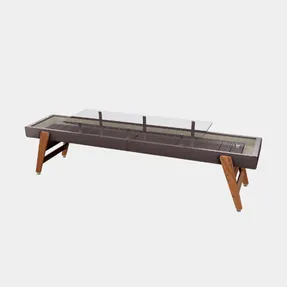 Rsbarcelona Track Dining Shuffleboard Table 9 ft