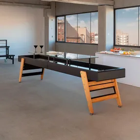 Rsbarcelona Track Dining Shuffleboard Table 9 ft