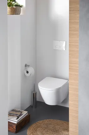 Duravit D-neo Wall-mounted Toilet Rimless
