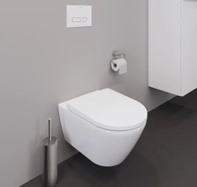Duravit D-neo Wall-mounted Toilet Rimless