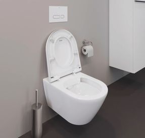 Duravit D-neo Wall-mounted Toilet Rimless