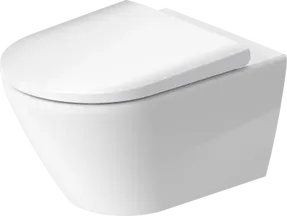 Duravit D-neo Wall-mounted Toilet Rimless