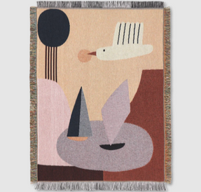 Ferm Living Bird Tapestry Blanket