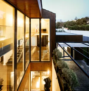 Black Tile House