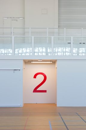 Sports Hall of the Jean-Louis Trintignant middle School at Uzès