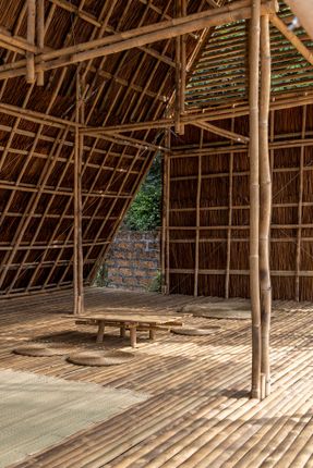 Floating Bamboo House