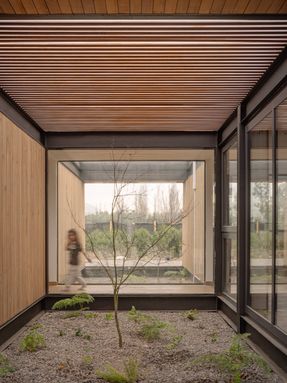 House with Lucarna
