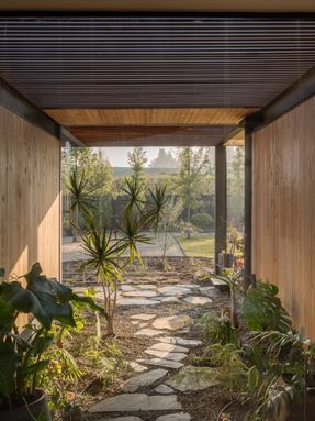 House with Lucarna