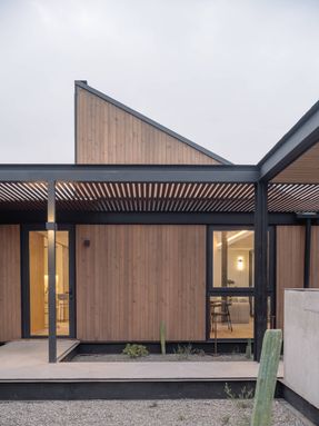 House with Lucarna