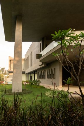 House Around The Oblique Column
