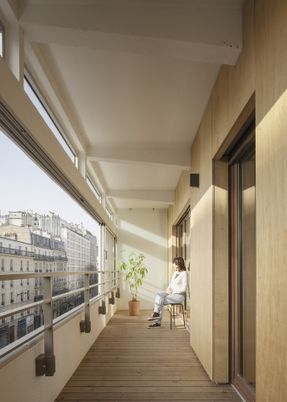 Garage Building into 63 Apartment Building