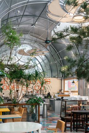 Renovation Design For The Metal Hands Coffee Youyi Store Garden Branch