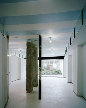 Oasis under a Building