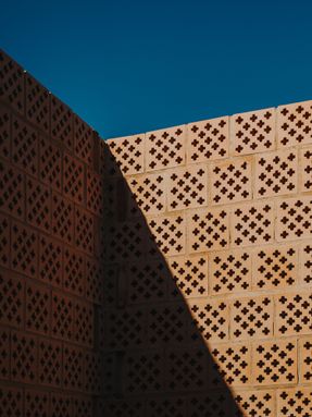 Ceramic Pavilions In The Northern Fields Of Valencia
