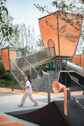 Traditional Chinese Aesthetic Children's Space Under Kongming Lantern