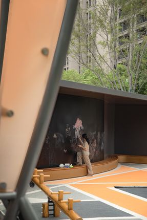 Traditional Chinese Aesthetic Children's Space Under Kongming Lantern