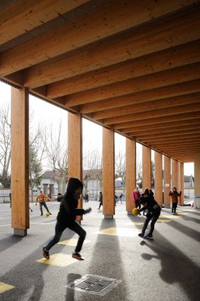 Elementary School At Le Grand Lemps France