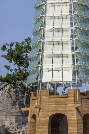 The Southeast Of Datong Ancient City Silk Road Tower
