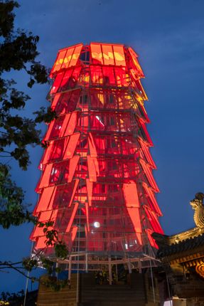 The Southeast Of Datong Ancient City Silk Road Tower