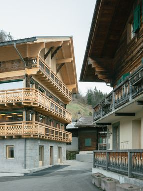 Residential Chalet Conversion into Administrative Building