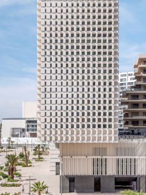 Casablanca Finance City Cube Tower