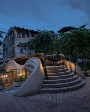 OngAng 3D Concrete Printing Bridge