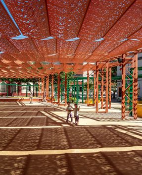 María Hervás Plaza In The Historic Center Of Dénia, Valencian Community