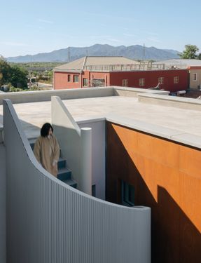 Residential Buildings In Xueshan Village
