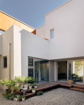 Residential Buildings In Xueshan Village