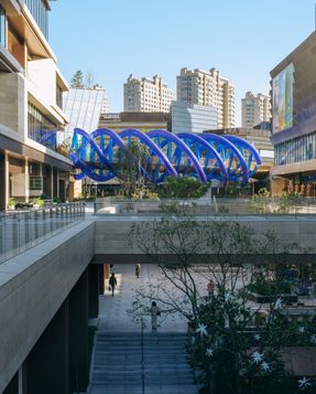 The Blue Rotary Membrane Bridge