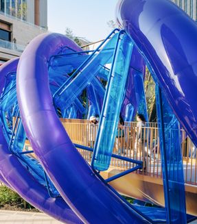 The Blue Rotary Membrane Bridge