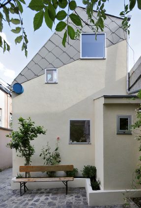 Elevation Of A Family House In Bagnolet