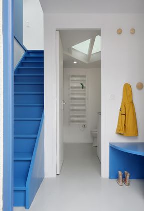 Elevation Of A Family House In Bagnolet
