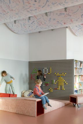 Library In Červený Kostelec