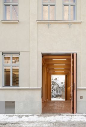 Library In Červený Kostelec