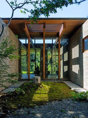 House At The Urban-nature Threshold