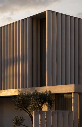Concrete Curtain House